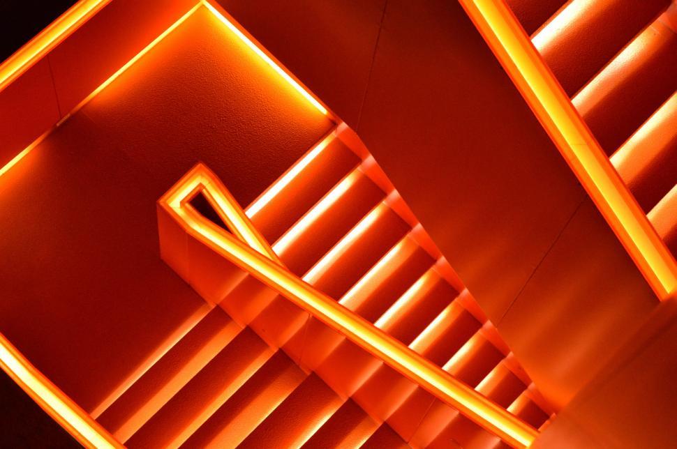 Free Image of Close Up of Neon Sign on Wall 