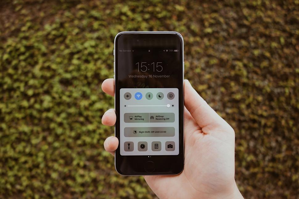 Free Image of Person Holding Cell Phone in Hand 