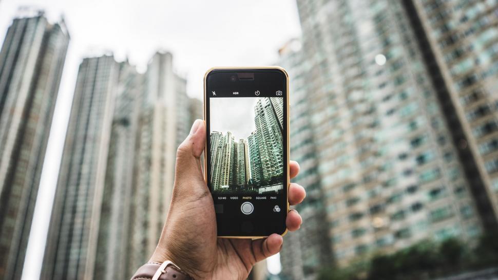 Free Image of Person Holding Cell Phone in Hand 