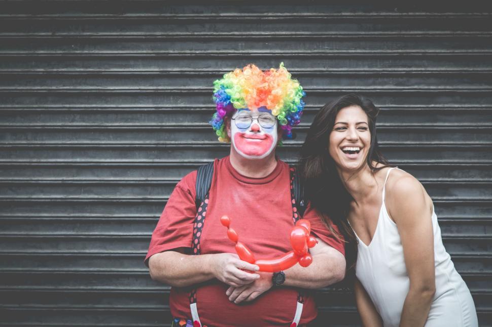 Free Image of Two People Standing Together 