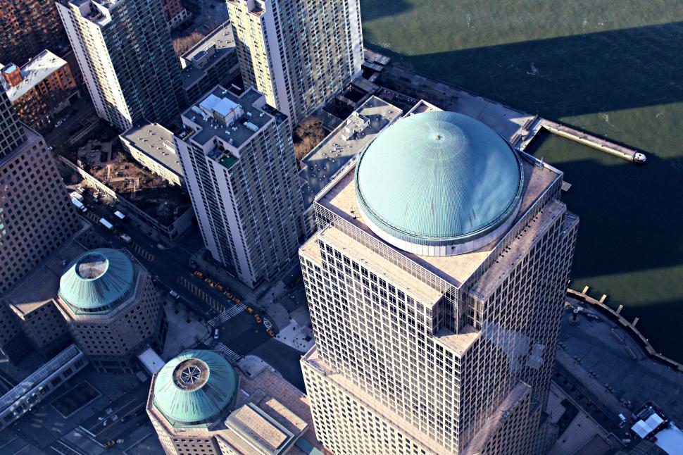 Free Image of Aerial View of a City With Tall Buildings 