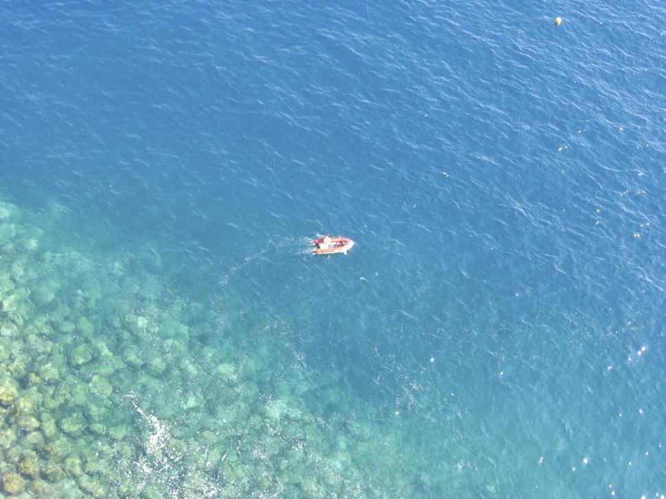 Free Image of boat on a sea 