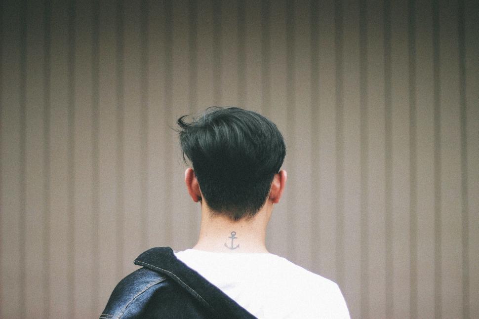 Free Image of Man in Black Leather Jacket 