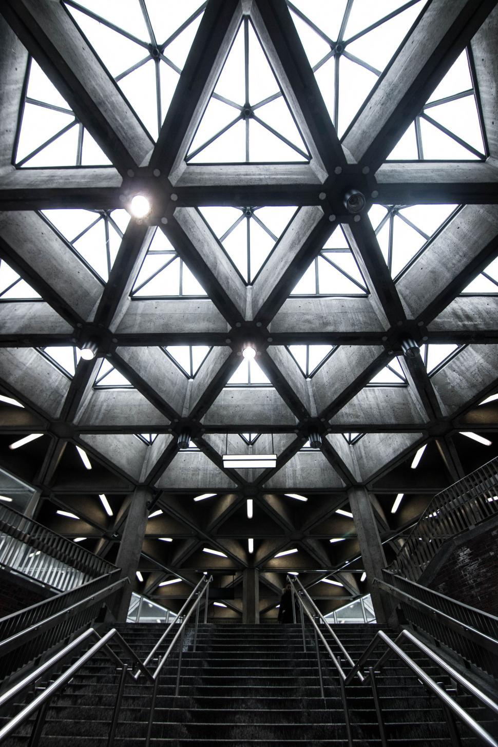 Free Image of Stairs in a Building 