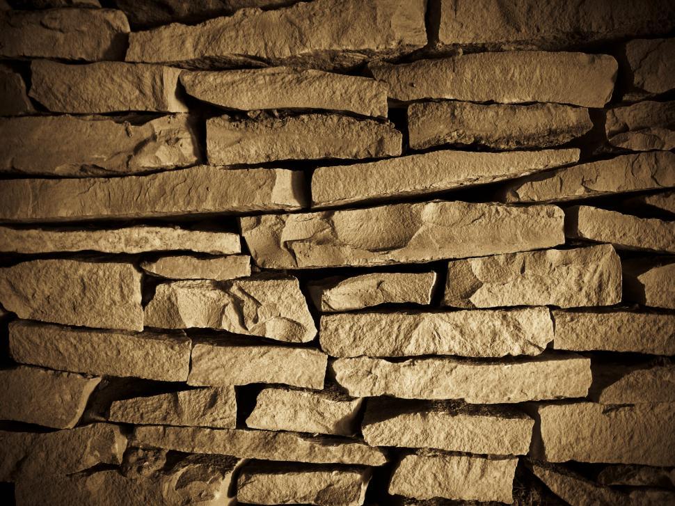 Free Image of Stones in the wall 