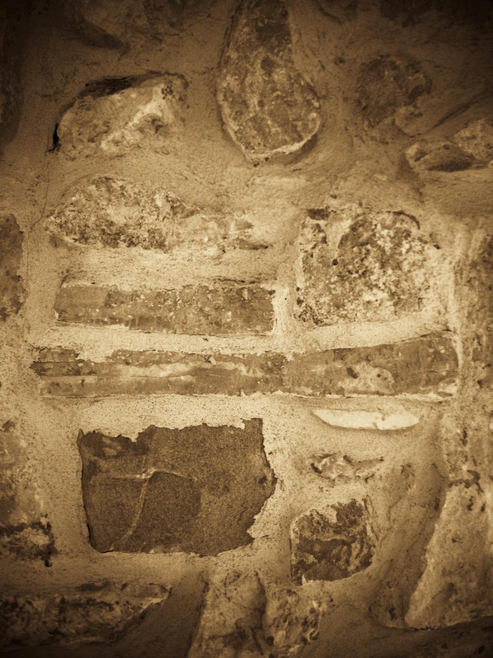 Free Image of Mortared stones 
