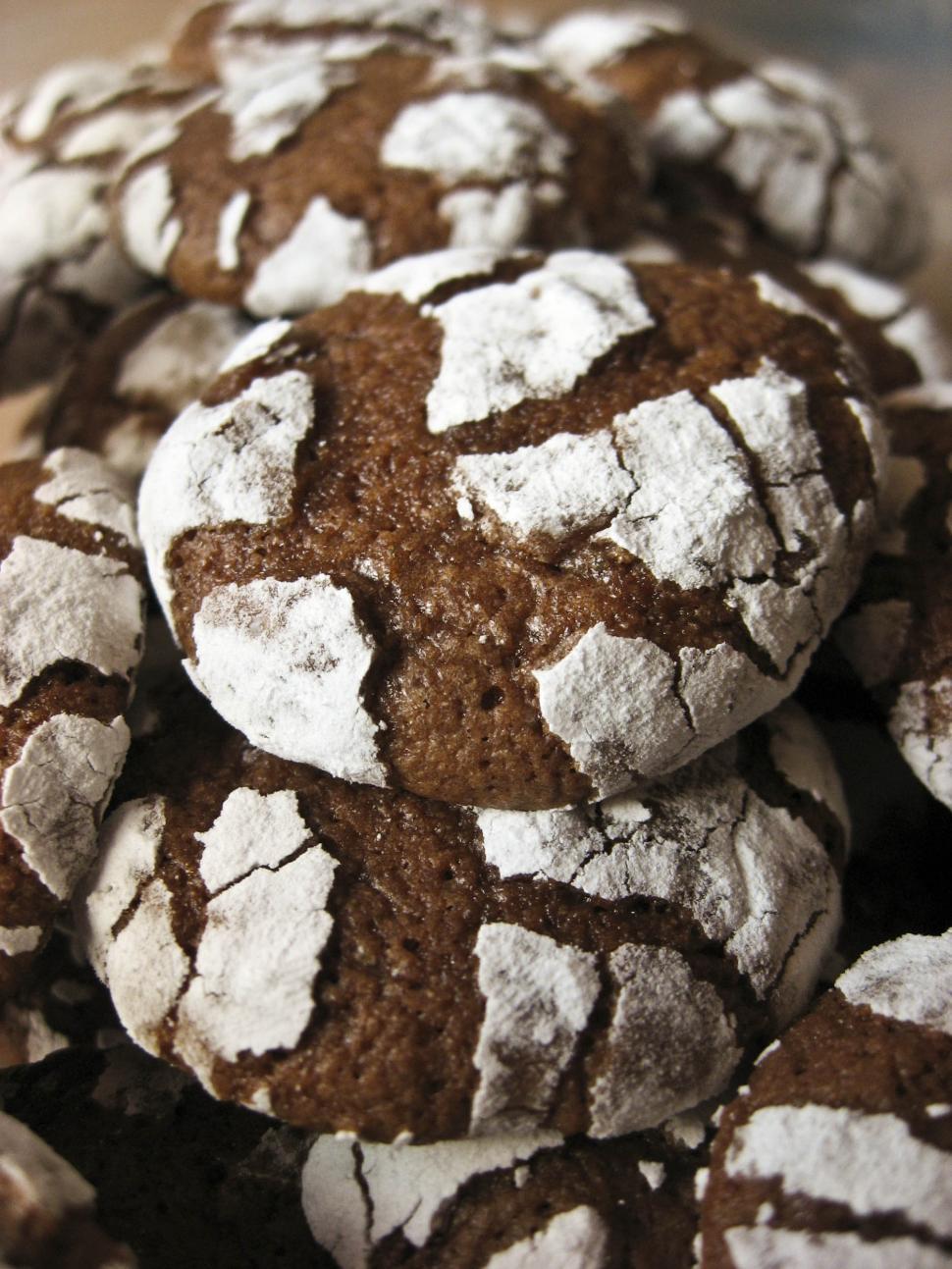 Free Image of chocolate cookies 