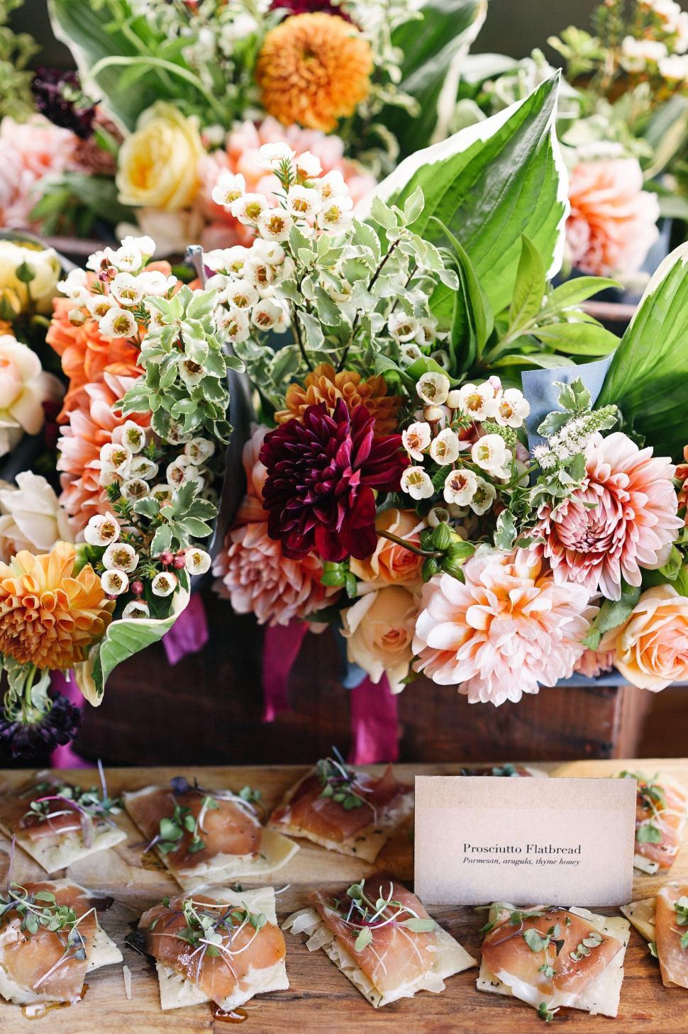 Free Image of Various Flower Types Arranged on a Table 