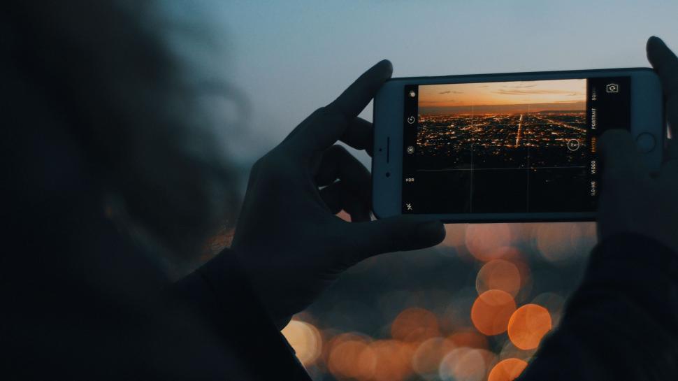 Free Image of Person Taking a Picture With a Cell Phone 
