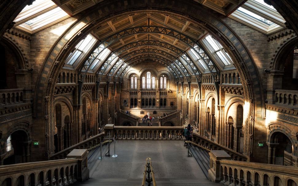 Free Image of Interior of Building With Numerous Windows 