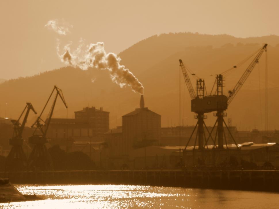 Free Image of industrial river 