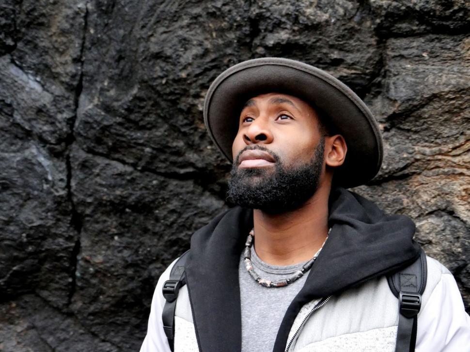 Free Image of Bearded Man in Hat 