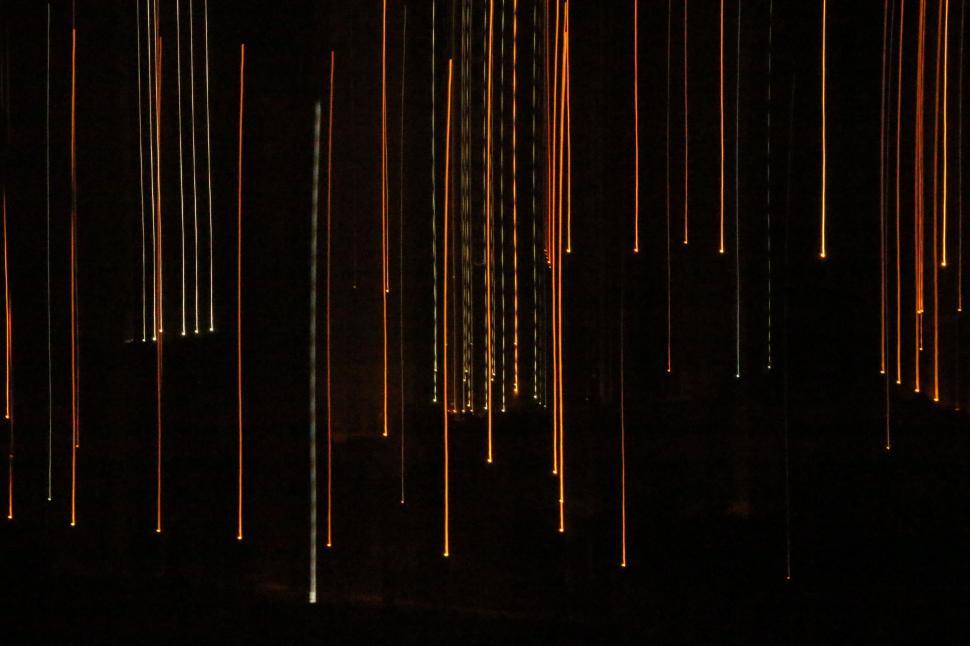 Free Image of Dark Room With Numerous Lines on Wall 