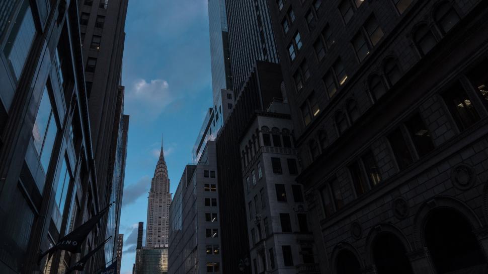 Free Image of Towering Skyscraper Overlooking Urban Landscape 