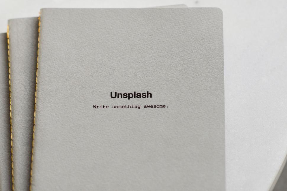 Free Image of Close Up of a Book on a Table 