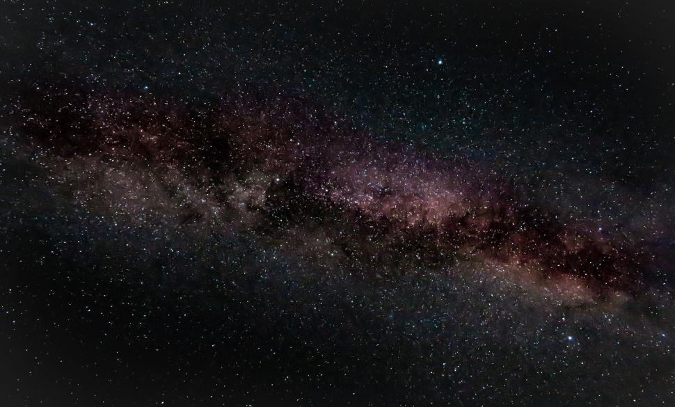 Free Image of Night Sky With Stars and Moon 
