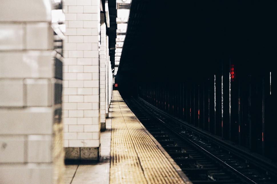 Free Image of Train Emerging From Tunnel 