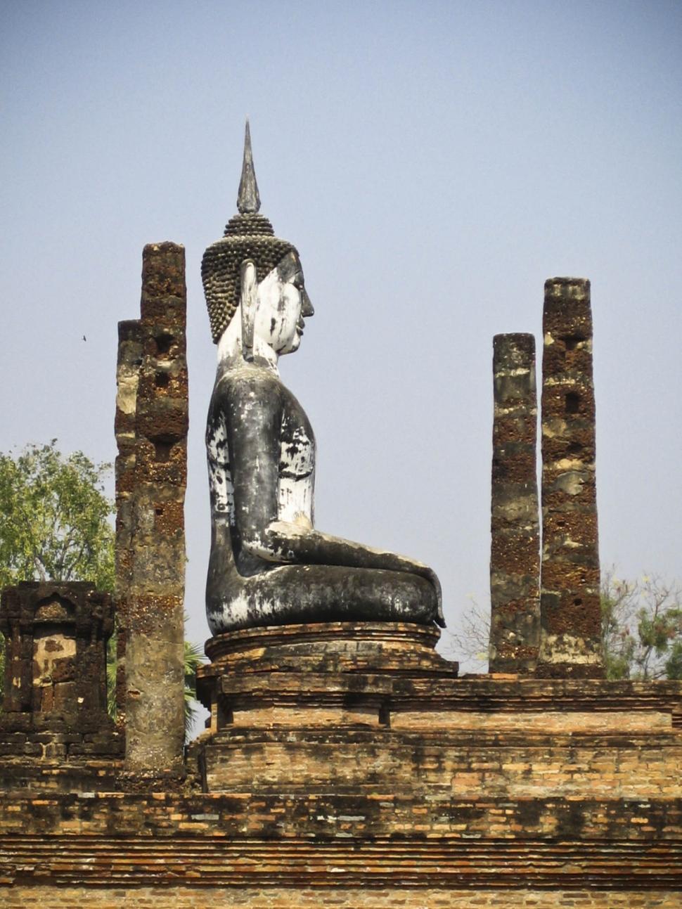 Free Image of buddah side view 