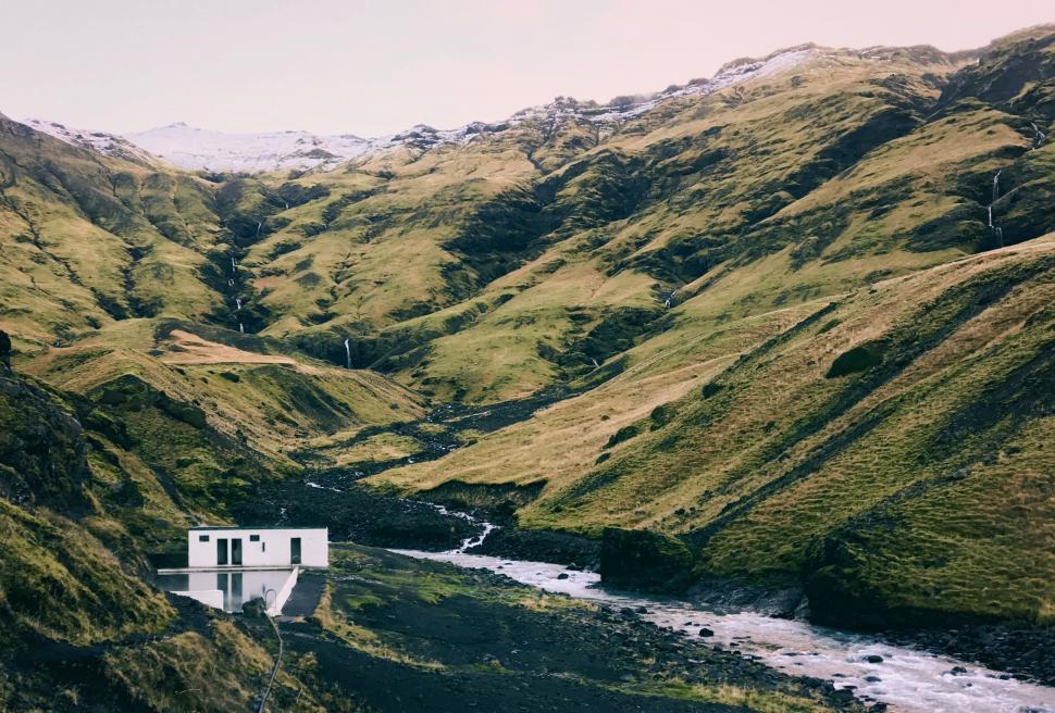 Free Image of Small House in the Valley 