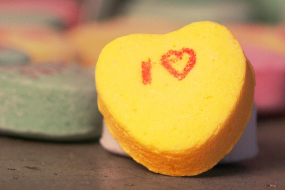 Free Image of Valentine Heart Candy 