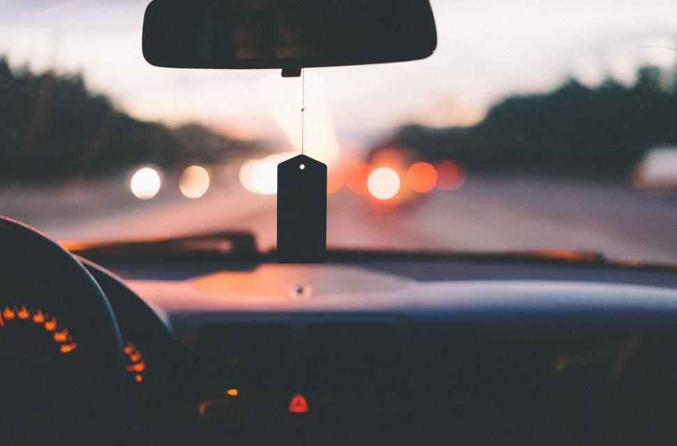 Free Image of Inside View of Car Dashboard 