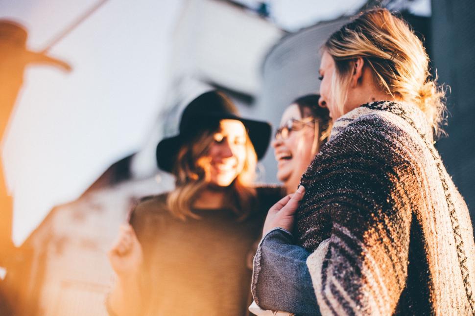 Free Image of Group of Women Standing Together 