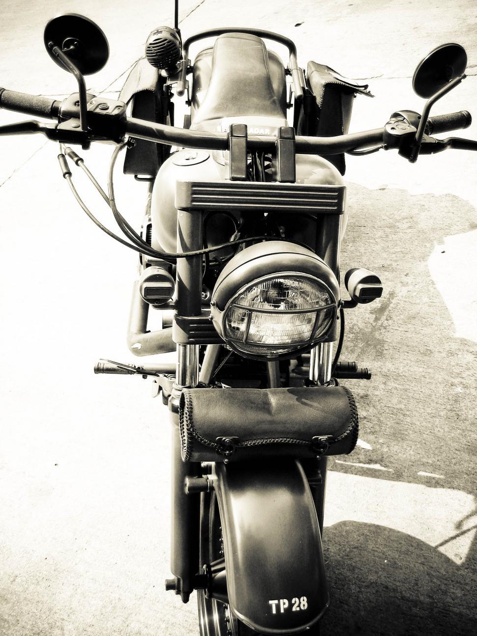 Free Image of old harley davidson 