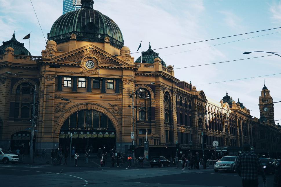 Free Image of Clock Tower Adorning Large Building 