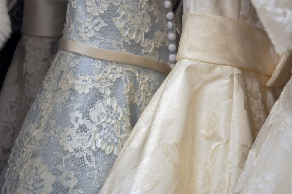 Free Image of Assorted Dresses Displayed on a Rack 