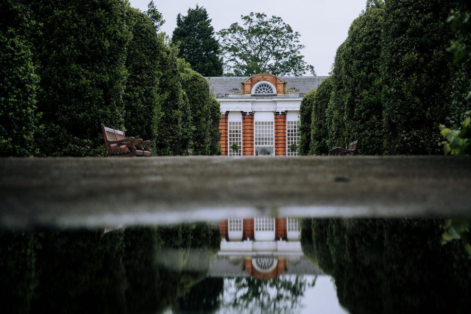 Free Image of House Surrounded by Numerous Trees 