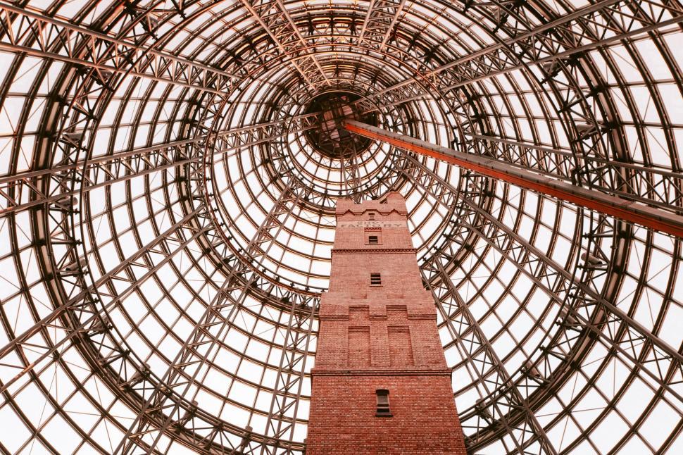 Free Image of Towering Clock Tower Over City 