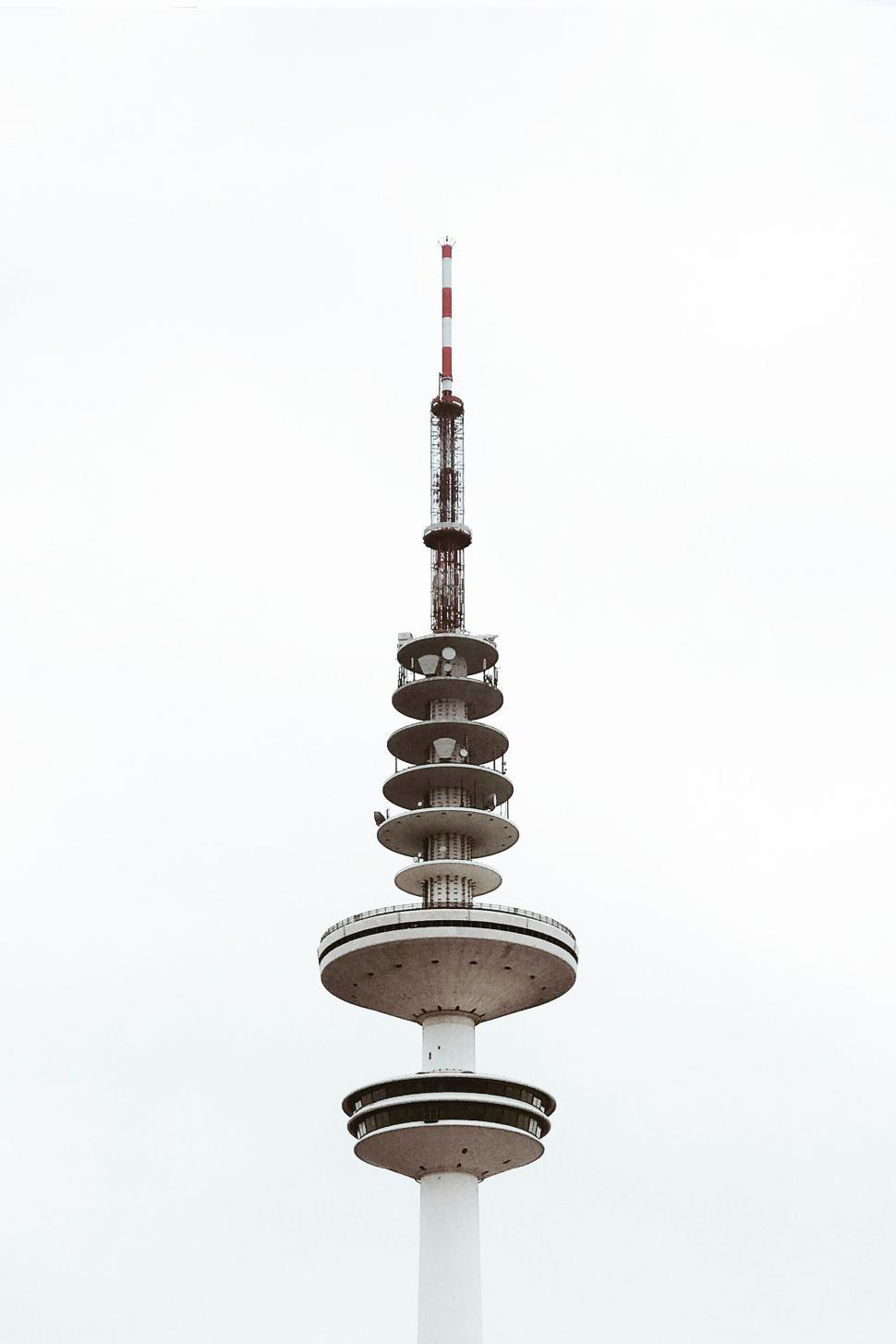 Free Image of Tower With Clock in Urban Setting 