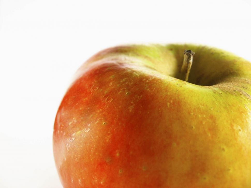 Free Image of Partial view of apple 