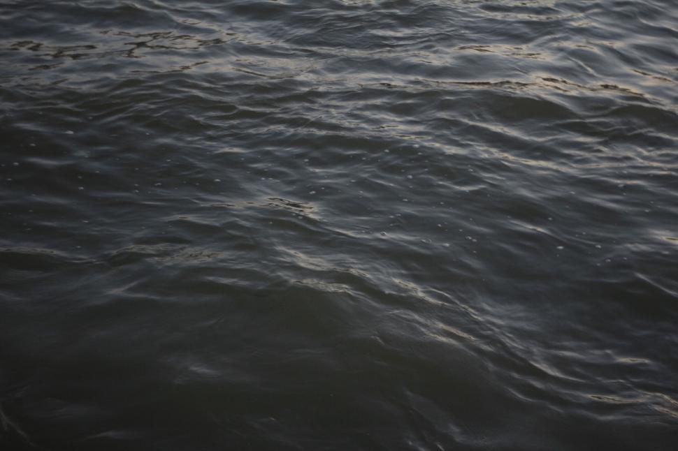Free Image of A Calm Body of Water in Black and White 