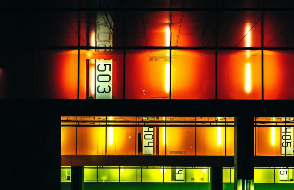 Free Image of Modern Building With Numerous Windows 