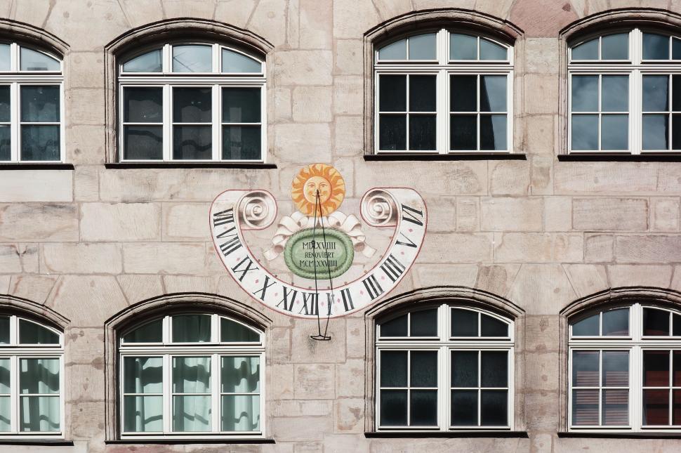 Free Image of Historic Building With Clock 
