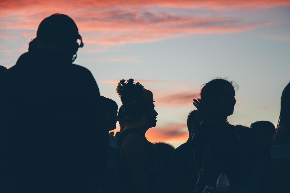 Free Image of Group of People Standing Together 