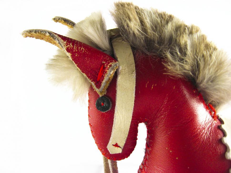 Free Image of Head of toy horse 