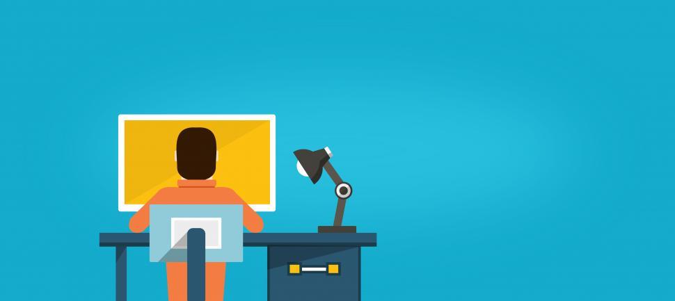 Free Image of Worker at the Desk - Business and Office Work 