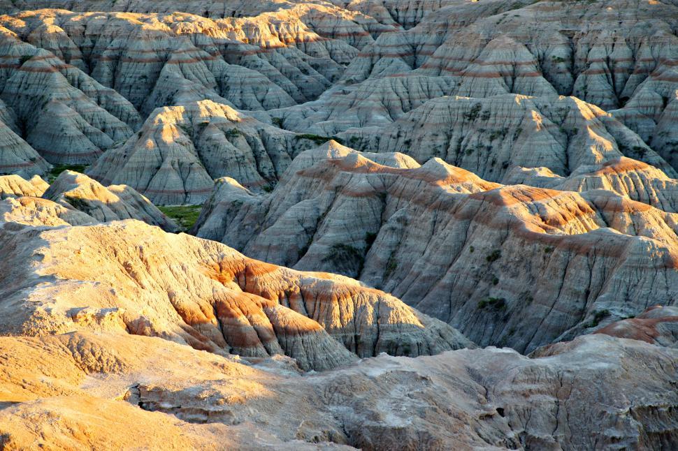 Free Image of Evening at the Badlands  
