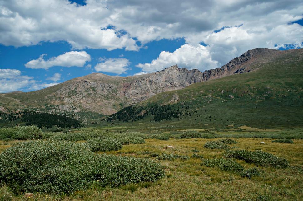 Free Image of Guanella Pass Ridges  