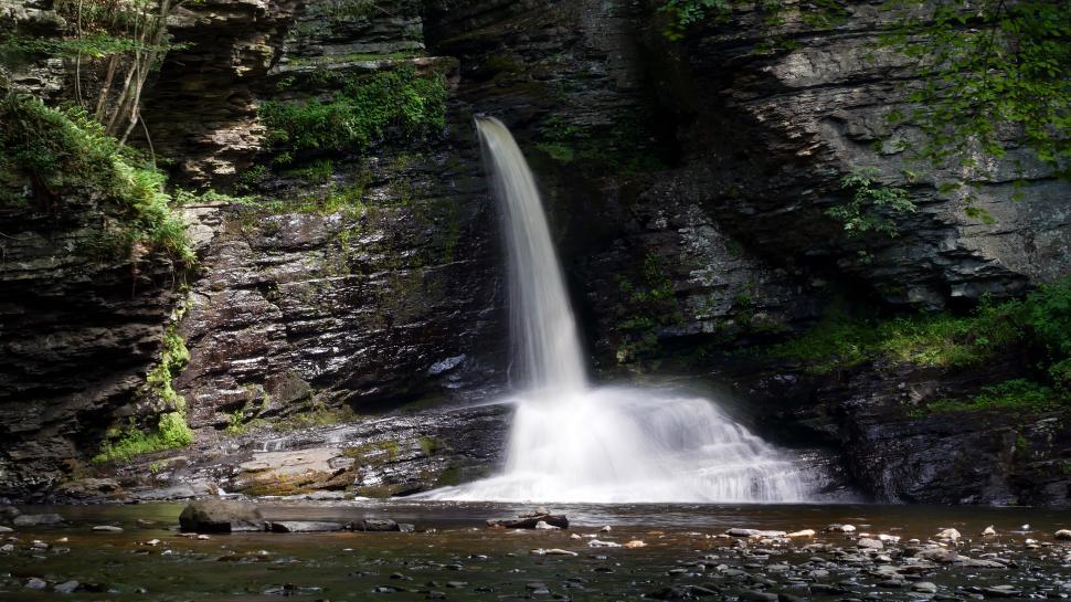 Free Image of View of Deer Leap Falls 