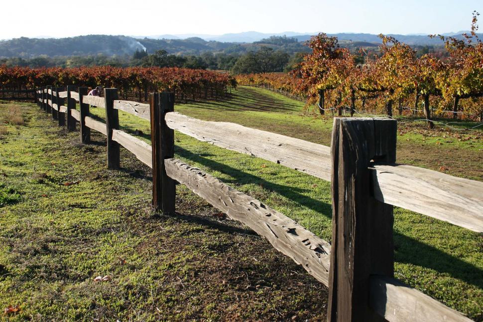 Free Image of Split rail fence 