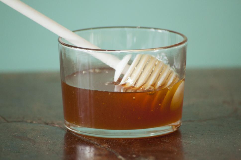 Free Image of Glass of Liquid and Toothbrush 