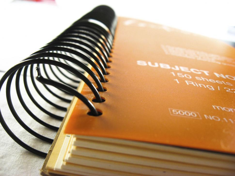 Free Image of notebook 
