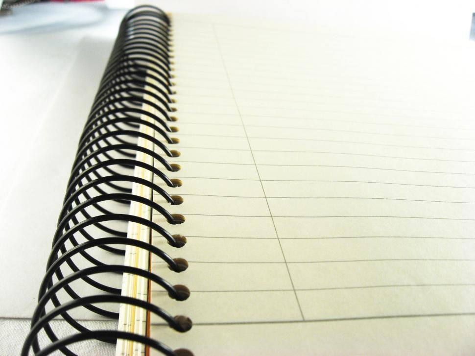 Free Image of notebook spiral binding 