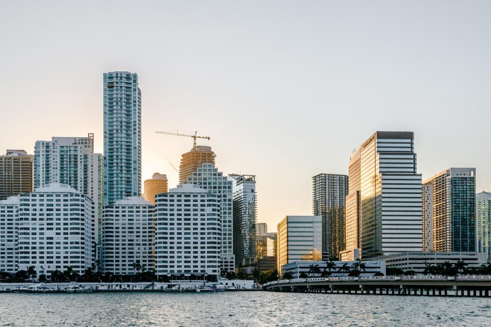 Free Image of Cityscape Reflecting on Water 