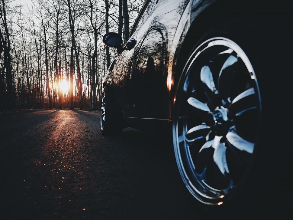 Free Image of Car Parked on Side of Road 