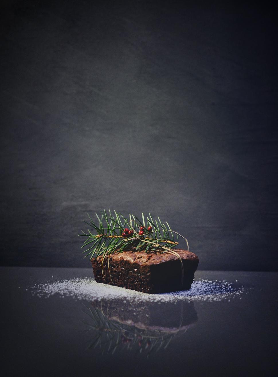 Free Image of A Piece of Cake on a Table 
