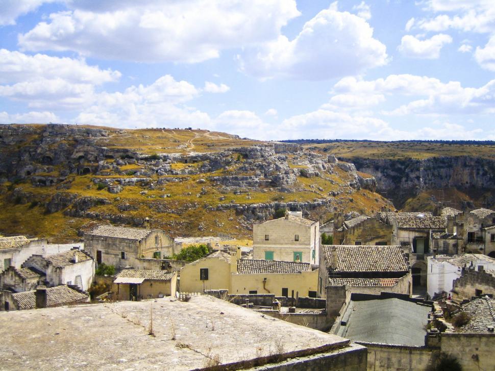 Free Image of Buildings in Sicilian Village 